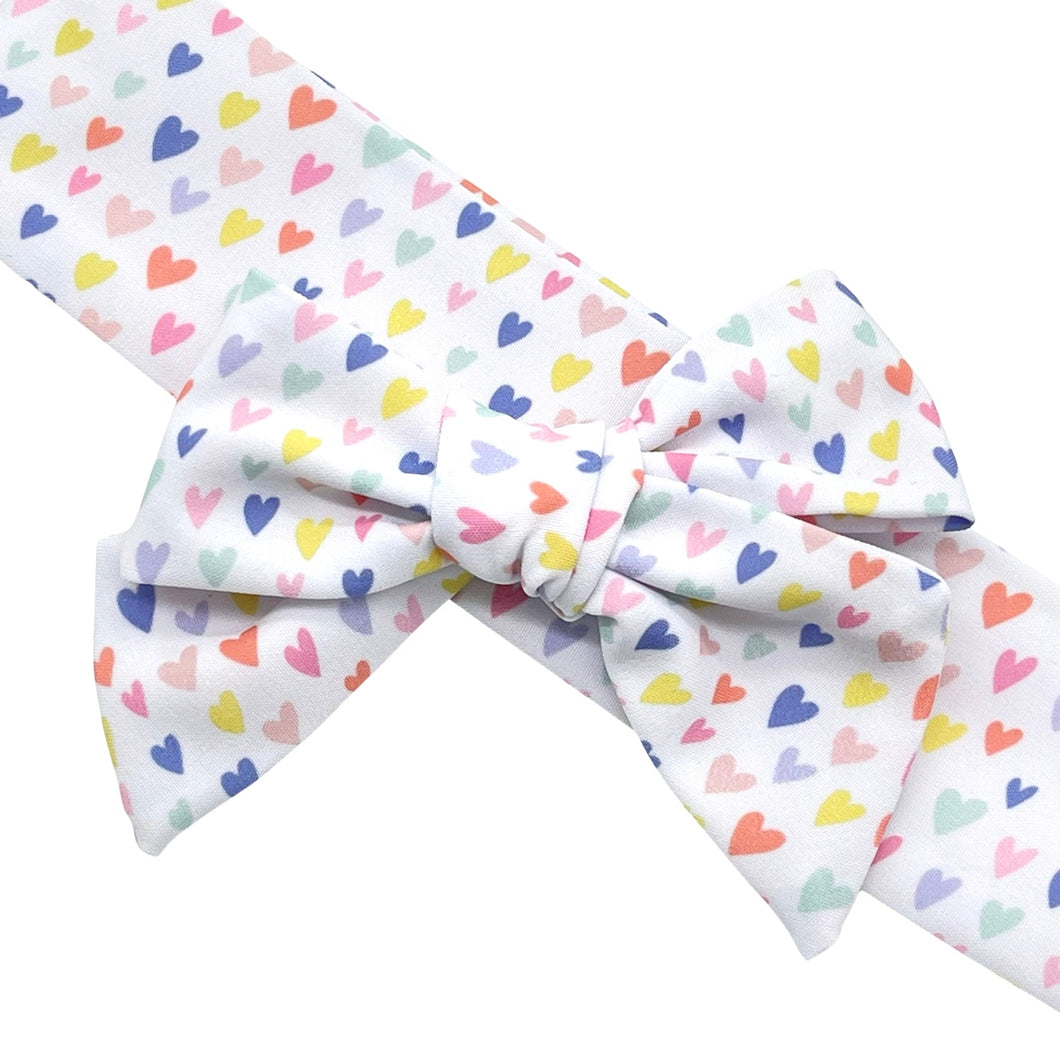 HEARTS FOR DAYS - Printed Bow Strip