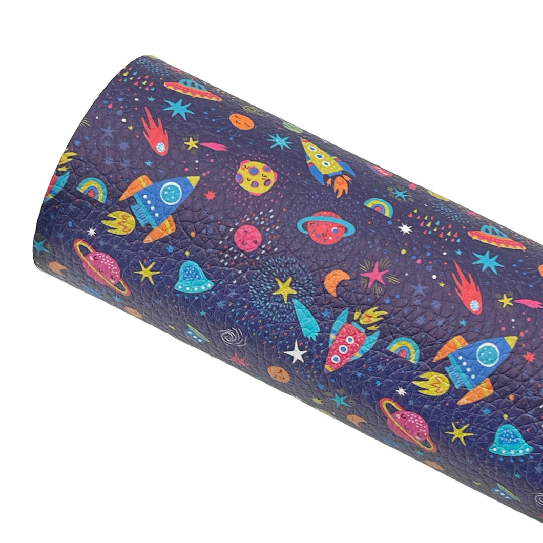 OUT OF THIS WORLD - Custom Printed Leather