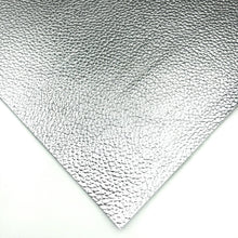 Load image into Gallery viewer, METALLIC SILVER - Pebbled Leather
