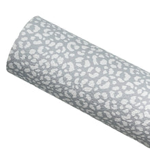 Load image into Gallery viewer, SNOW LEOPARD - Custom Printed Leather
