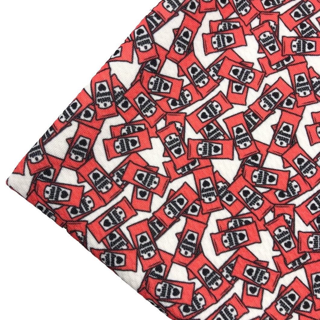 A LITTLE SAUCY - Custom Printed Bullet Liverpool Fabric
