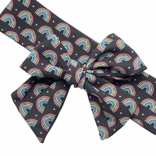 Load image into Gallery viewer, CHALKBOARD RAINBOWS - Printed Bow Strip
