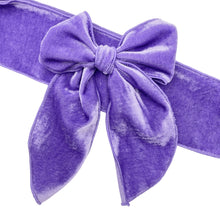 Load image into Gallery viewer, LIGHT PURPLE VELVET - Bow Strip
