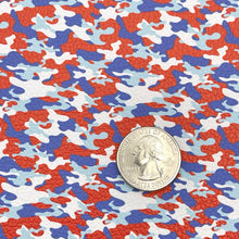 Load image into Gallery viewer, PATRIOTIC CAMO - Custom Printed Leather
