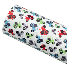 Load image into Gallery viewer, TRACTOR TIME - Custom Printed Leather
