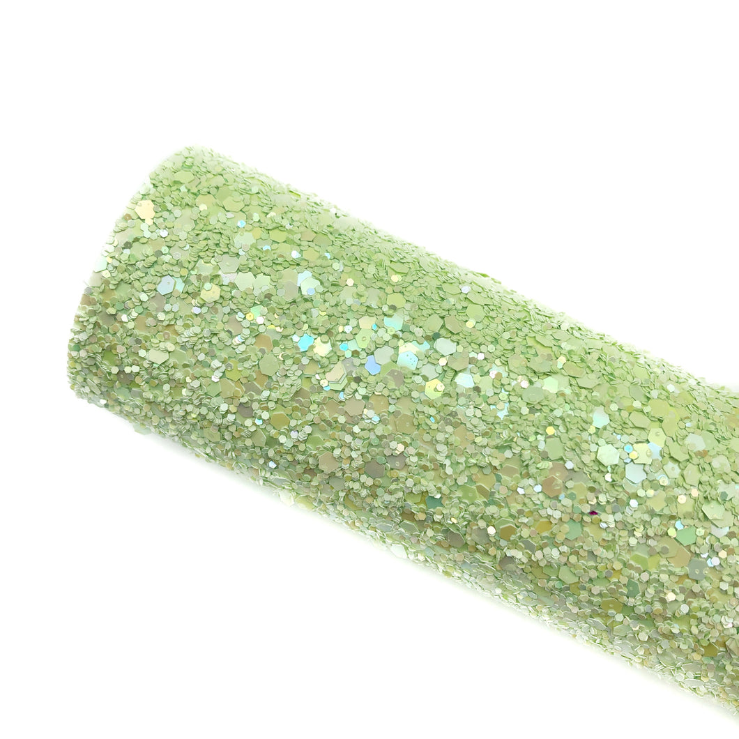 LIGHT GREEN SPARKLE - Chunky Glitter