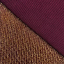 Load image into Gallery viewer, BURGUNDY SHIMMER - Bullet Liverpool Fabric
