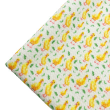 Load image into Gallery viewer, DELIGHTFUL DUCKS -  Custom Printed Bullet Liverpool Fabric

