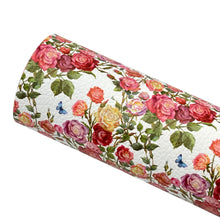 Load image into Gallery viewer, VINTAGE ROSE - Custom Printed Leather
