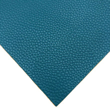 Load image into Gallery viewer, PEACOCK BLUE - Pebbled Leather
