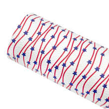 Load image into Gallery viewer, STARS &amp; STRIPES - Custom Printed Leather
