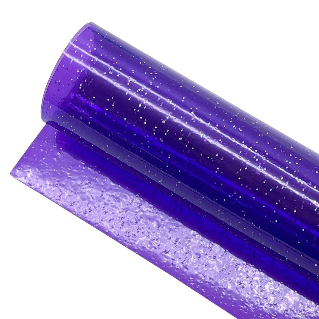 PURPLE - Glitter Jelly Material