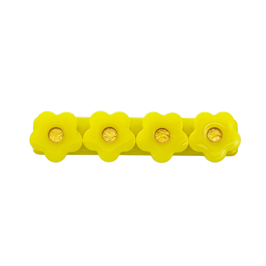 FLOWER POWER - Bar Hair Clips