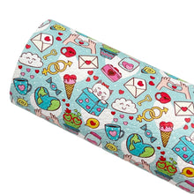 Load image into Gallery viewer, LOVE ALL AROUND - Custom Printed Leather
