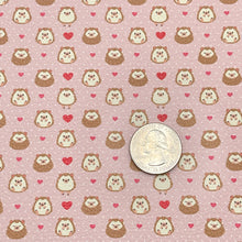 Load image into Gallery viewer, CUTE HEDGEHOGS - Custom Printed Leather
